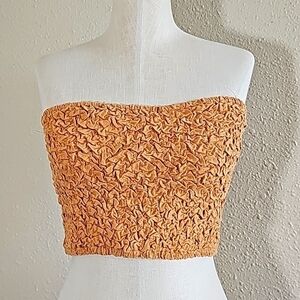 Hausen Smocked Tube Top